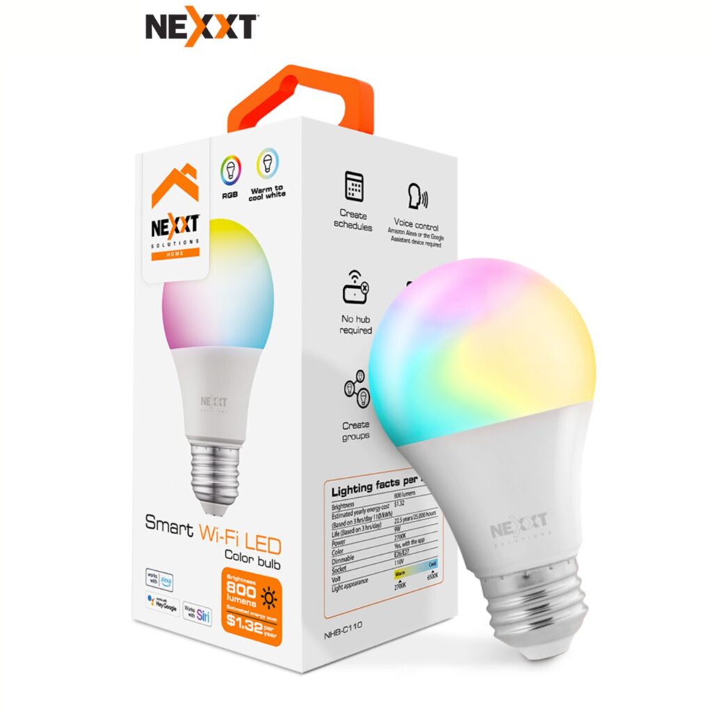 bombilla inteligente nexxt