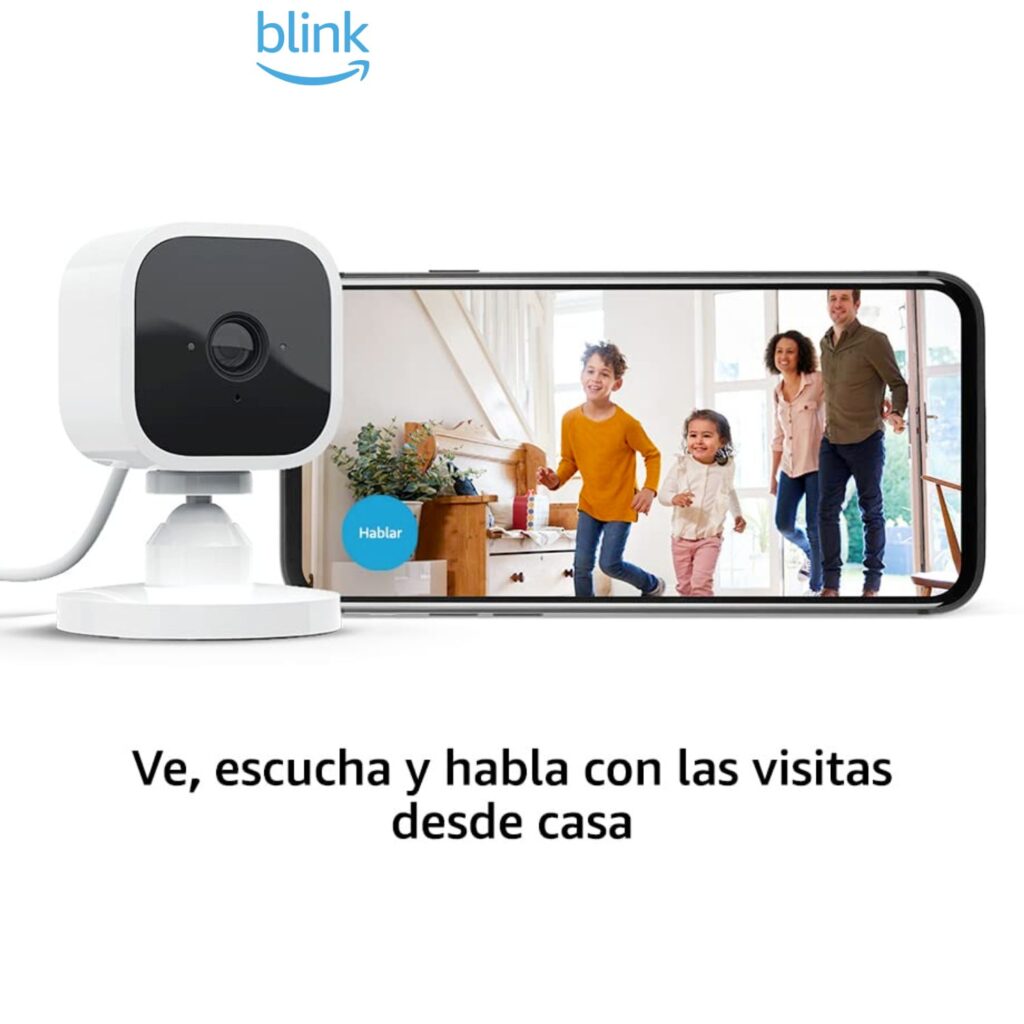 Blink Mini Cámara de Seguridad Inteligente - gadguat