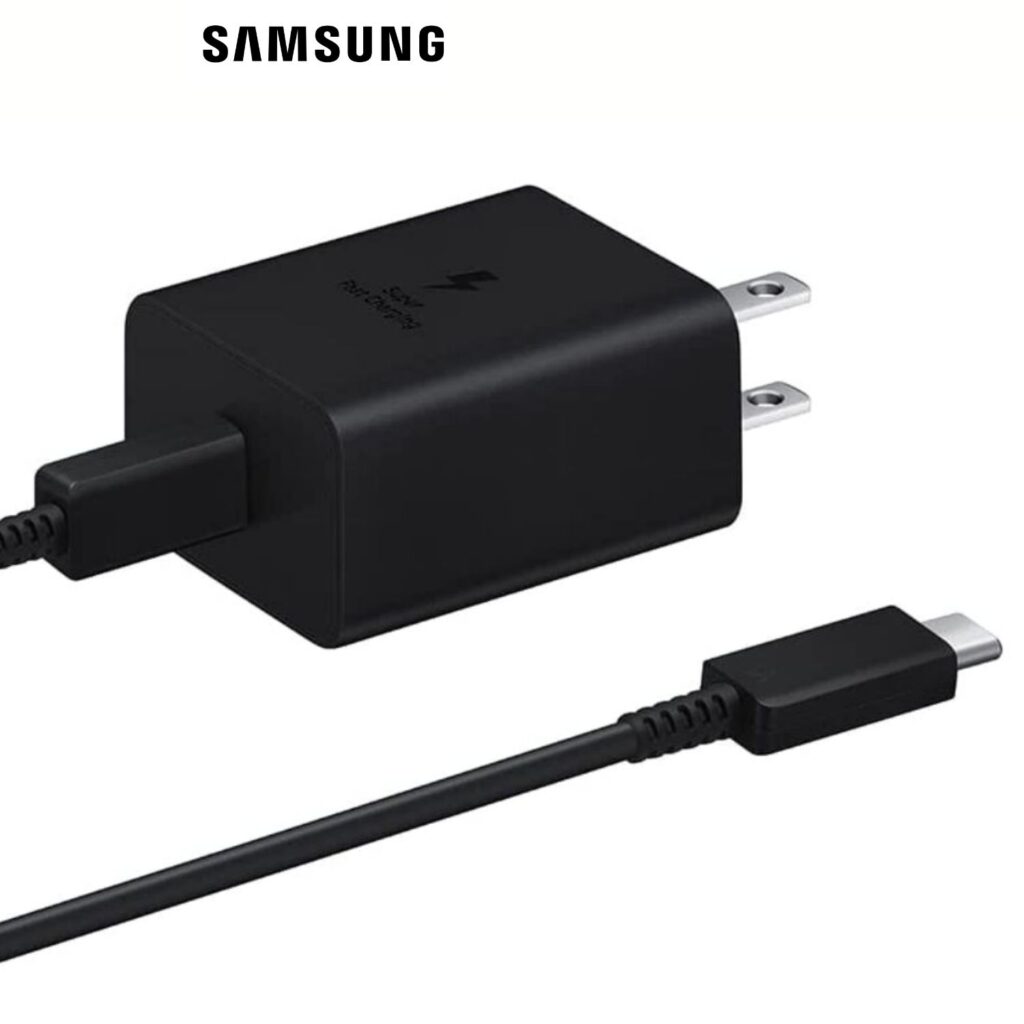 cargador samsung 45w con cable