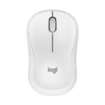 Logitech M240, Inalámbrico, Bluetooth, Blanco hueso