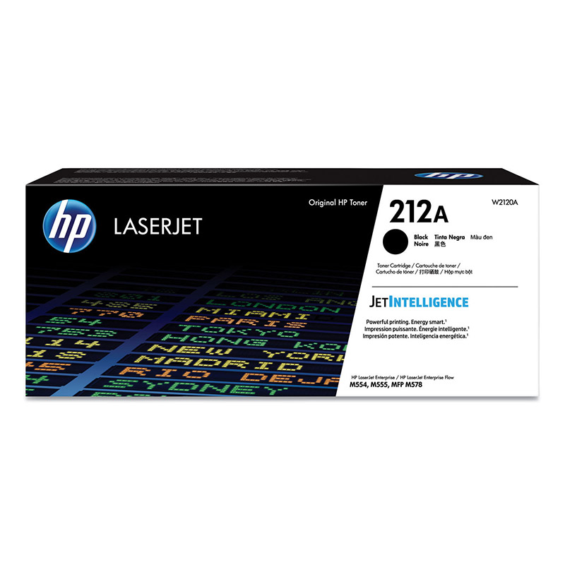 HP 212A, Tóner, Negro, Original