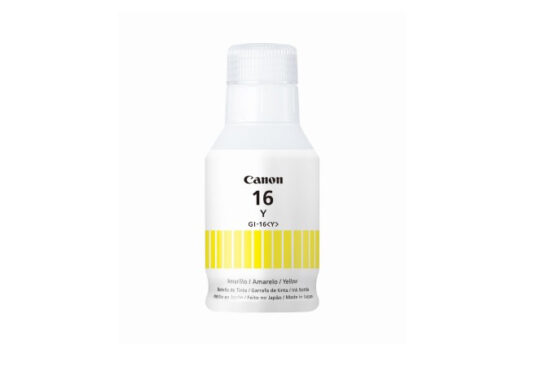 Canon GI 16 Y, Botella de tinta (recarga), Amarillo, Original
