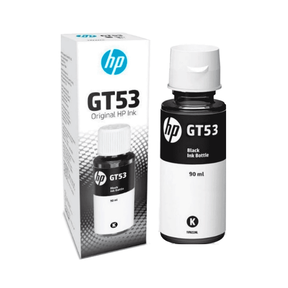 HP GT53, Botella de tinta (recarga), Negro