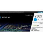 HP 230X Cyan High Yield Original LaserJet Toner Cartridge, Tóner, Cian, Original