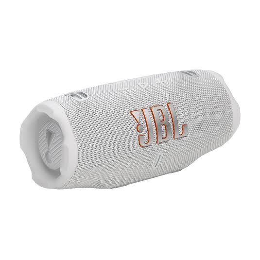 JBL Charge 6, 30W, 28 horas (24h + 4h Playtime Boost) batería, IP68, Blanco