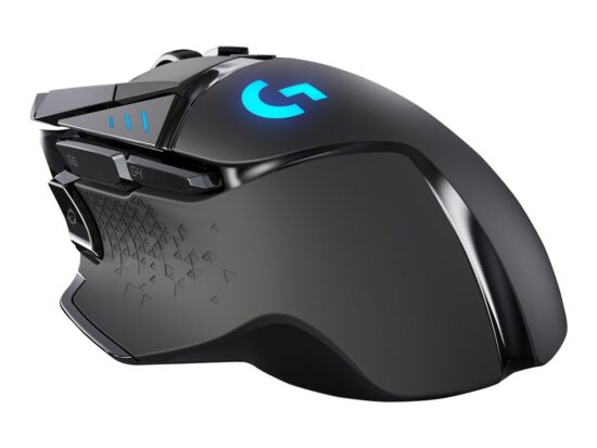 Logitech Wireless Gaming Mouse G502 Lightspeed, Inalámbrico, 2.4 GHz, 11 botones, Negro