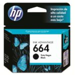 HP 664, Cartucho de tinta, Negro