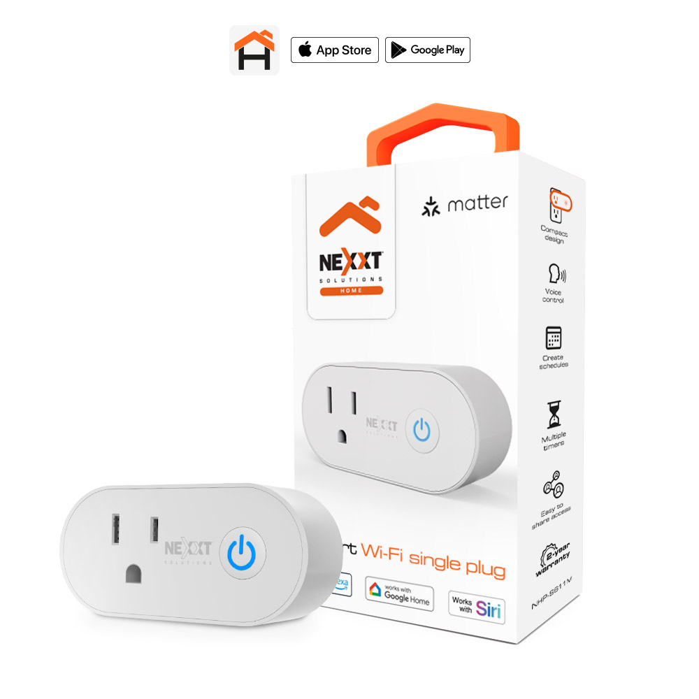 Enchufe inteligente (smart plug) Nexxt NHP-S611M