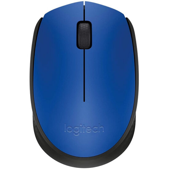 Logitech M170, Inalámbrico, 2.4 GHz, Azul