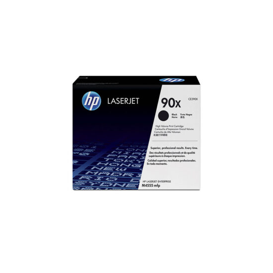 HP 90X, Tóner, Negro, Alto rendimiento (XL), Original