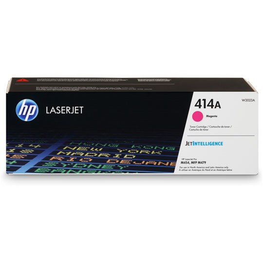 HP 414A, Tóner, Magenta, Original