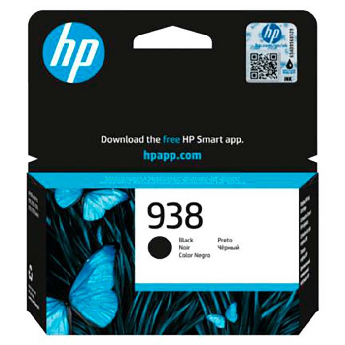 HP 938, Cartucho de tinta, Negro