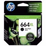 HP 664XL, Cartucho de tinta, Negro