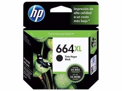 HP 664XL, Cartucho de tinta, Negro