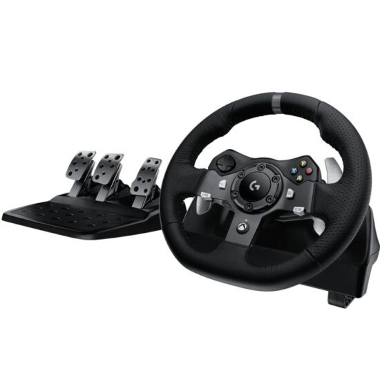 Volante Logitech G920 Driving Force + Pedales, PC/Xbox One