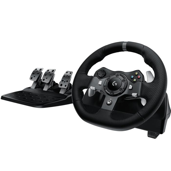 Volante Logitech G920 Driving Force + Pedales, PC/Xbox One