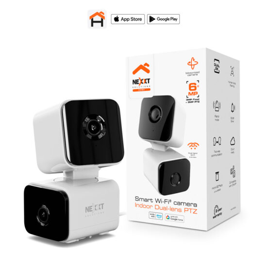 Cámara inteligente Nexxt NHC-IP30DL, Doble Lente PTZ