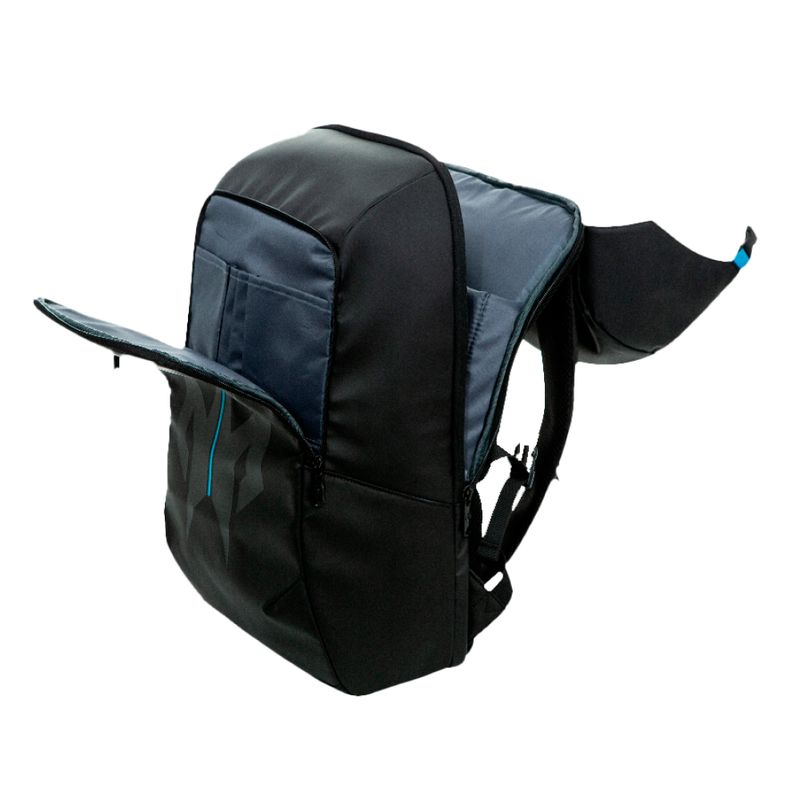 Acer Predator Utility Lite Mochila para Laptop 17" - Negro y Azul - Imagen 2