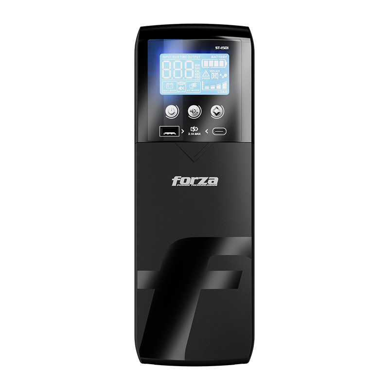 Forza ST-1501 (Line interactive), 1500 VA, Interactivo, 10 tomacorrientes