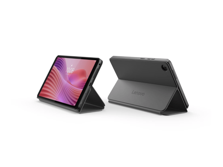 Tablet Lenovo Tab One 8.7", Android 14, MediaTek Helio G85, incluye Folio Case