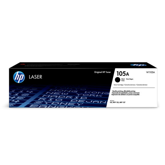 HP 105A, Tóner, Negro, Original