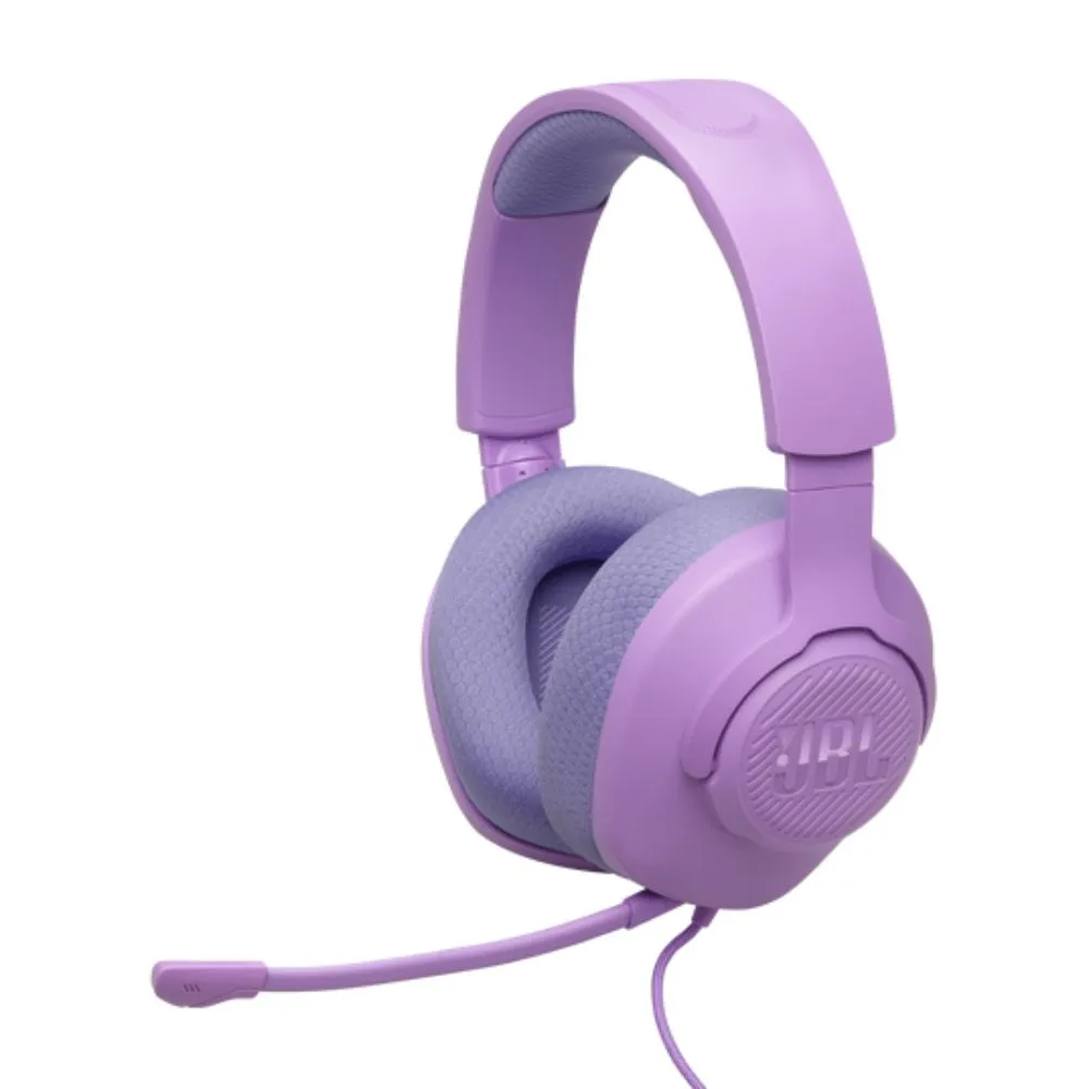 JBL Quantum 100, Diadema (headband), Cableado, Morado