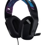 Logitech G G335 Wired Gaming Headset, In-ear, Cableado, Negro