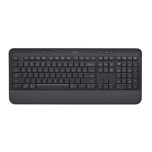 Logitech Signature K650, Teclado, inalámbrico, Bluetooth 5.1, QWERTY, Spanish, Grafito