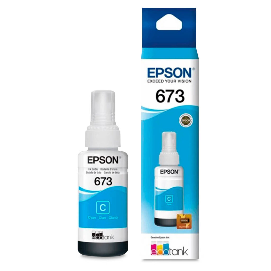 Epson T673, Botella de tinta (recarga), Original