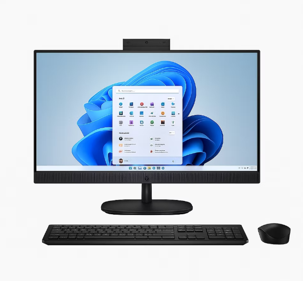 Computadora HP All in One 27-cr0275la, AMD Ryzen 7 7730U, 16GB RAM, 512GB HDD, 27" FHD - Blanco