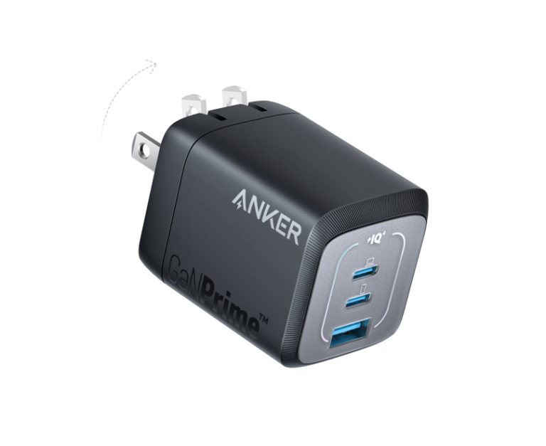 Cargador Anker Prime 67W GaN, 3 Puertos, Carga Rápida