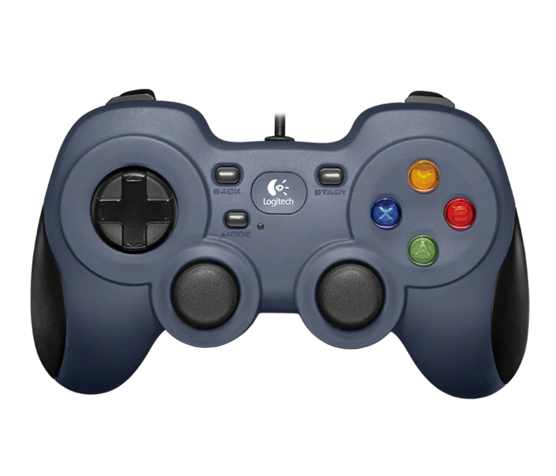 Control Logitech Gamepad F310, Cableado, 10 Botones