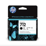 HP 712, Cartucho de tinta, Negro, Original