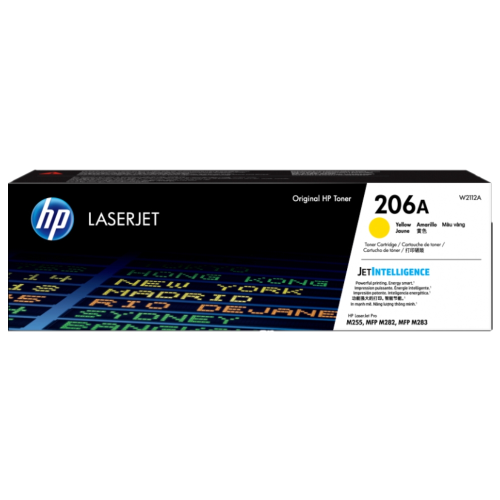 HP 206A, Tóner, Amarillo, Original
