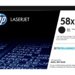 HP 58X, Tóner, Negro, Original
