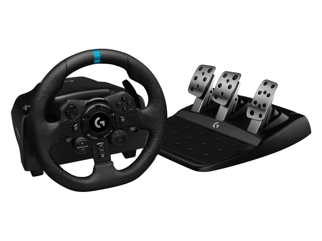 Volante Logitech G923 Racing TRUEFORCE + Pedales, PC/PS4/PS5