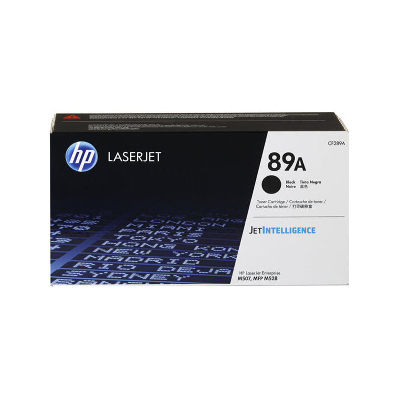 HP 89A, Tóner, Negro, Original