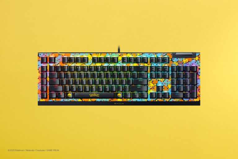 Razer, Keyboard, Wired, USB, BlackWidow V4 X, Pokemon Edit