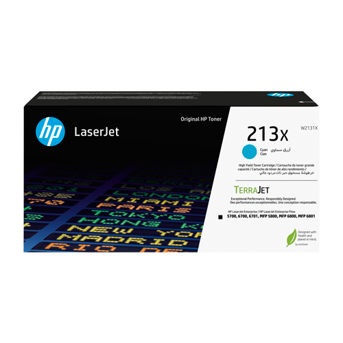 HP 213X, Tóner, Alto rendimiento (XL), Original