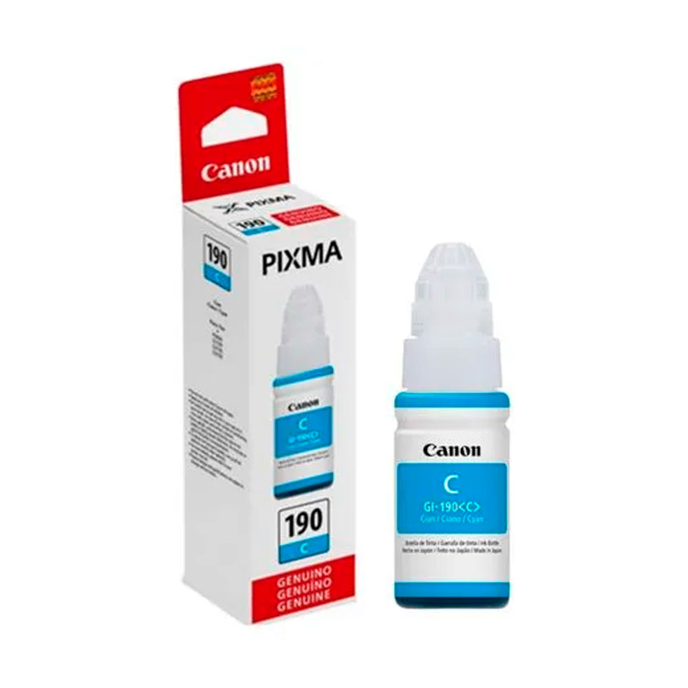 Canon GI-190 C, Cartucho de tinta, Cian - Imagen 3