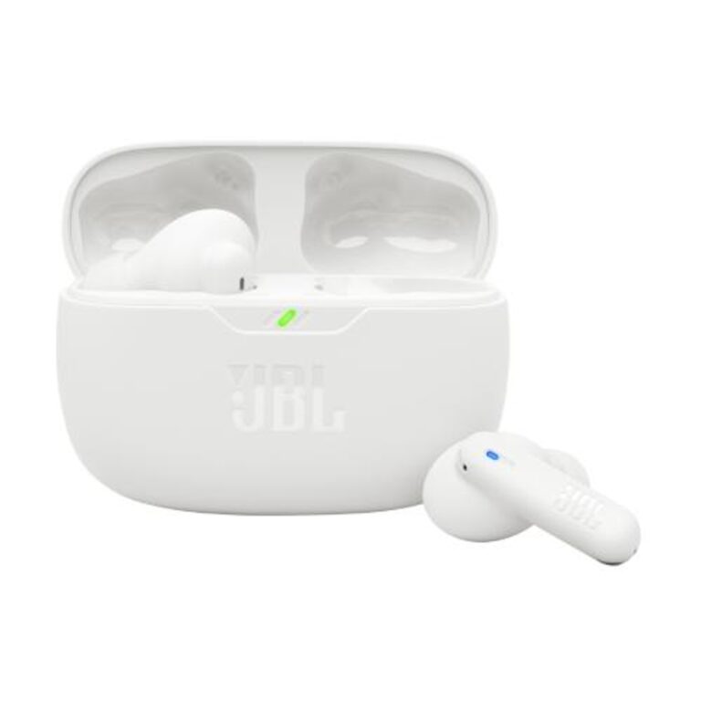 Auriculares JBL Wave, In-ear, Cableado, ANC, Blanco