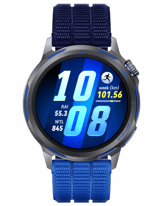 Huawei Watch GT Runner 2, Smartwatch para running, 1.32" AMOLED, Azul