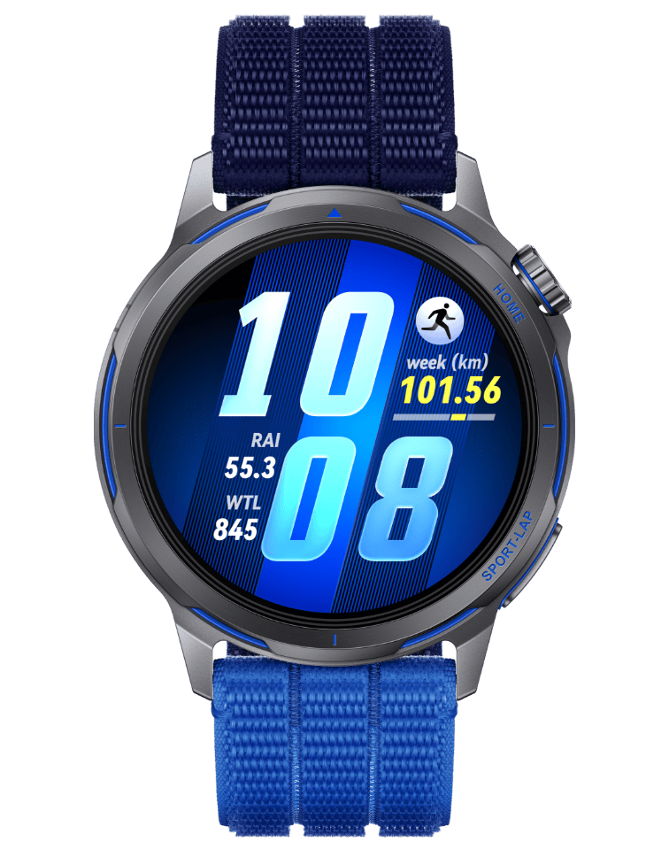 Huawei Watch GT Runner 2, Smartwatch para running, 1.32" AMOLED, Azul
