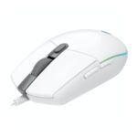 Logitech Gaming Mouse G203 LIGHTSYNC, Cableado, USB, 6 botones, Blanco