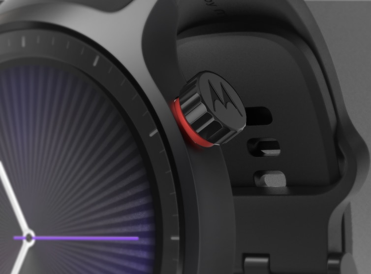 Motorola Moto Watch, Smartwatch, Negro