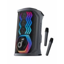 Soundcore Rave 3, 160W, hasta 12 horas batería, Resistente a salpicaduras, Negro