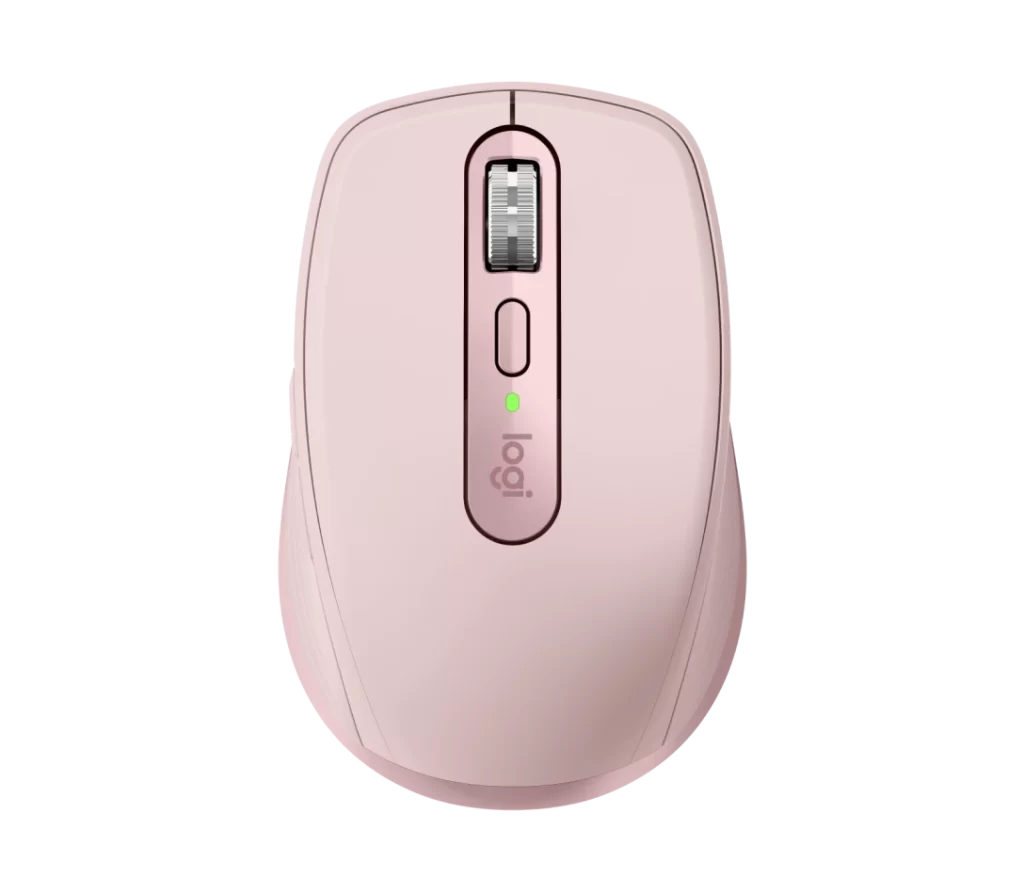 Logitech MX Anywhere 3S, Inalámbrico, Bluetooth, receptor USB Logi Bolt, 6 botones, Rosa