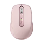 Logitech MX Anywhere 3S, Inalámbrico, Bluetooth, receptor USB Logi Bolt, 6 botones, Rosa