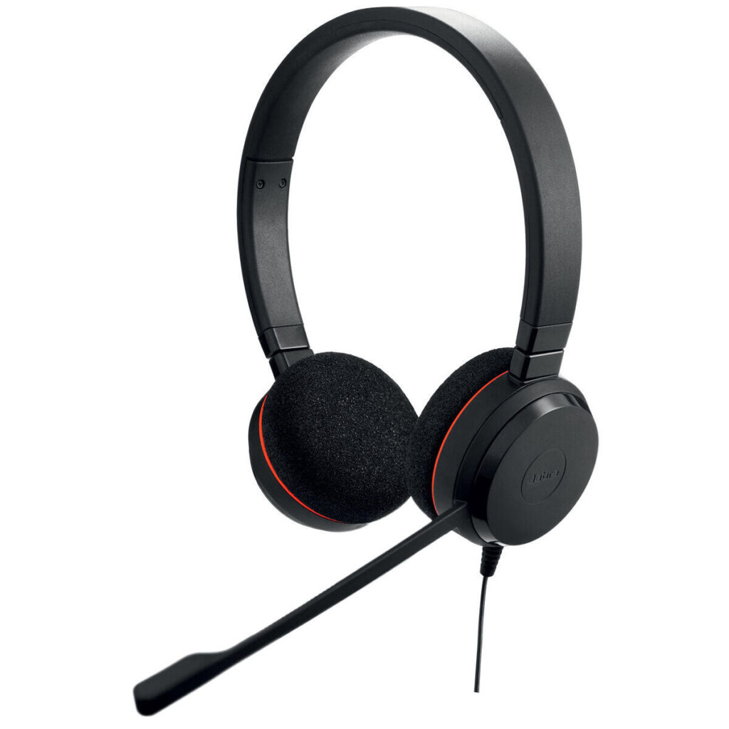 Jabra Evolve 20 USB C/A MS Stereo, In-ear, Cableado USB-C