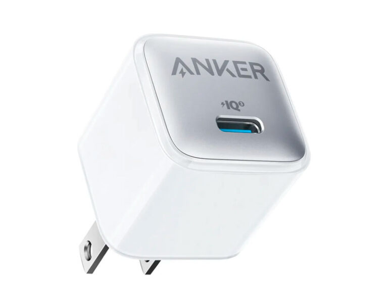 Cargador de Pared Anker 20W, USB-C, Blanco